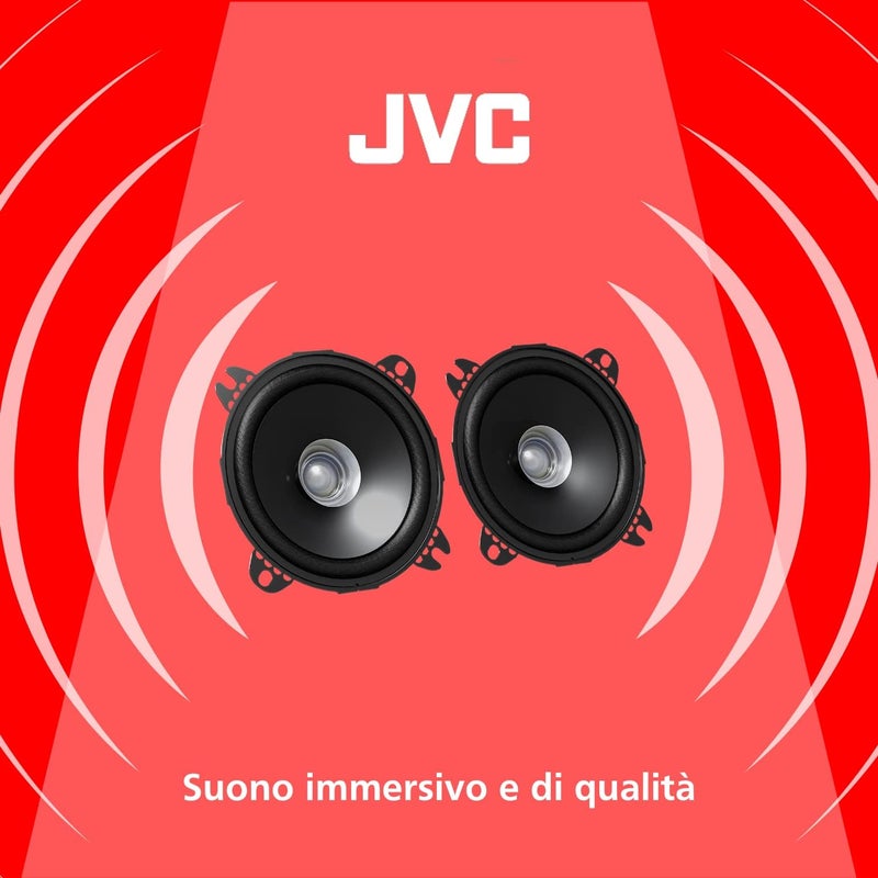 JVC CS-J510X 250W 13cm Dual-Cone Peak Power Coaxial Speaker System - Image 2